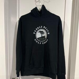 Pebble Beach Black Hoodie
